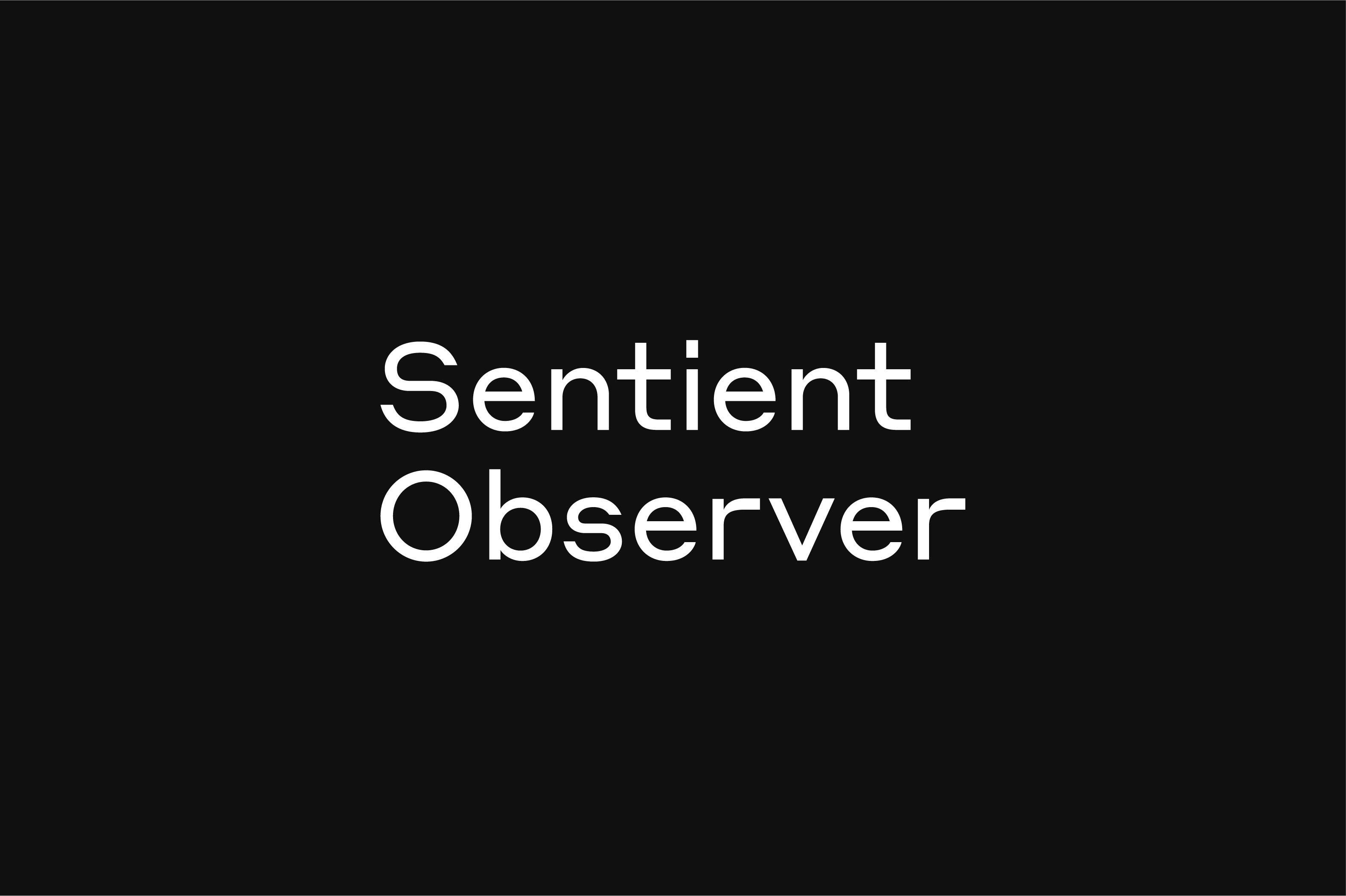 Sentient Observer